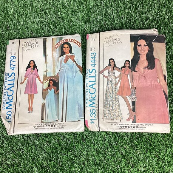 McCalls Marlo Thomas That Girl Dress Patterns (2) - Picture 1 of 11